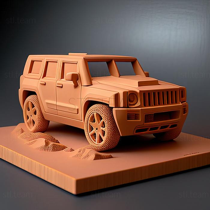 3D модель Hummer HX (STL)